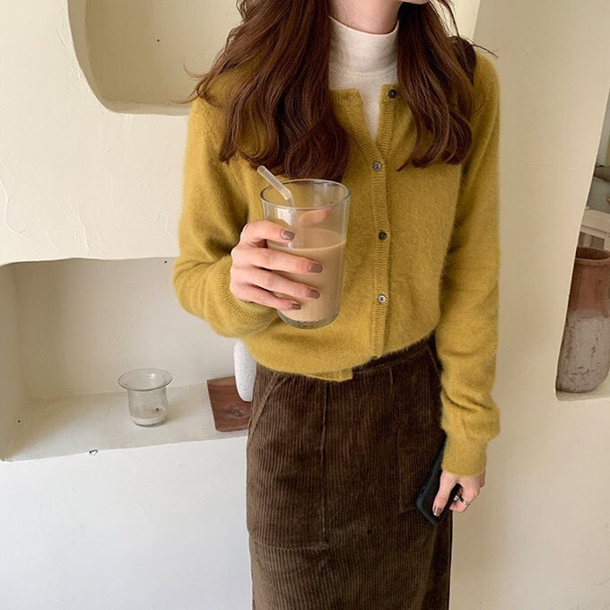 Qoley® | Cardigan Doux et Élégant en Maille