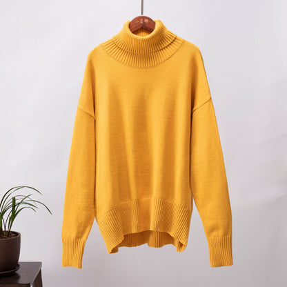 Beca® | Pull col roulé uni féminin, à la mode et tout assorti
