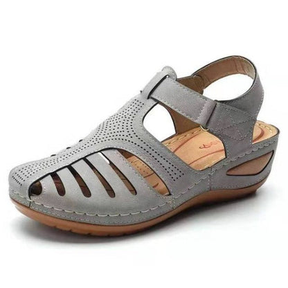 Soley® | Sandales élégantes orthopédiques compensées