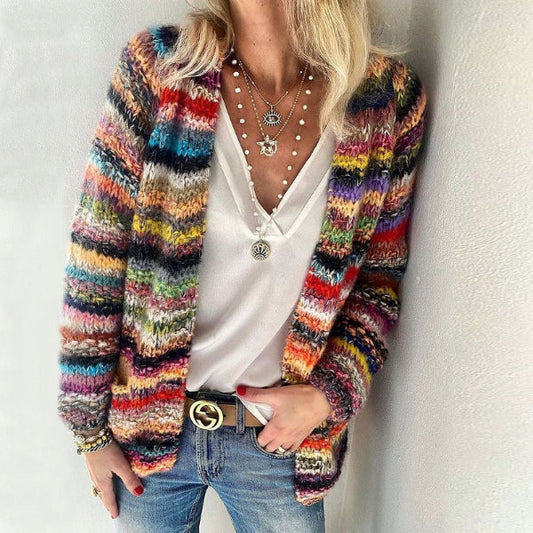Laney® | Cardigan en Tricot Léger de Style Européen