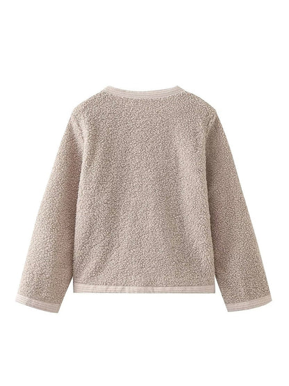 Valeya® | Cardigan Court en Maille Tricotée