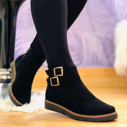 Grelox® | Bottes de cheville orthopédique retro en cuire