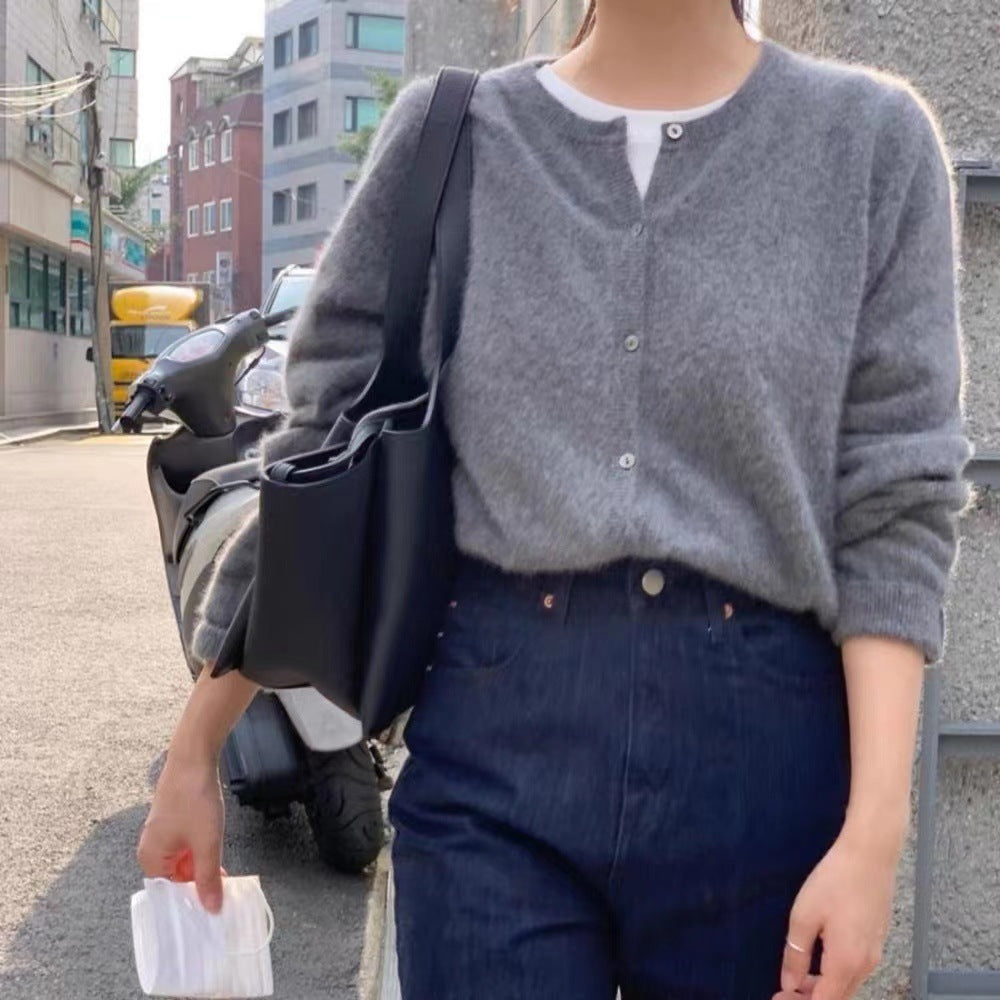 Qoley® | Cardigan Doux et Élégant en Maille