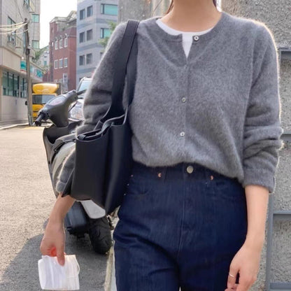 Qoley® | Cardigan Doux et Élégant en Maille