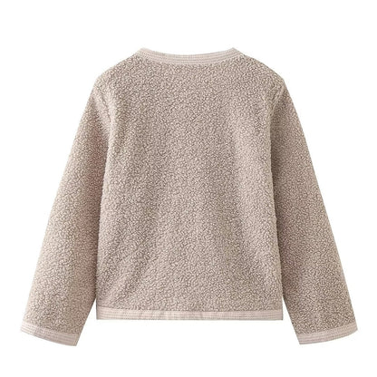 Valeya® | Cardigan Court en Maille Tricotée