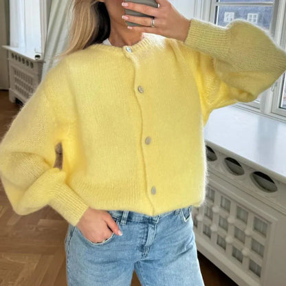 Qoley® | Cardigan Doux et Élégant en Maille