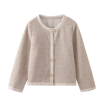 Valeya® | Cardigan Court en Maille Tricotée