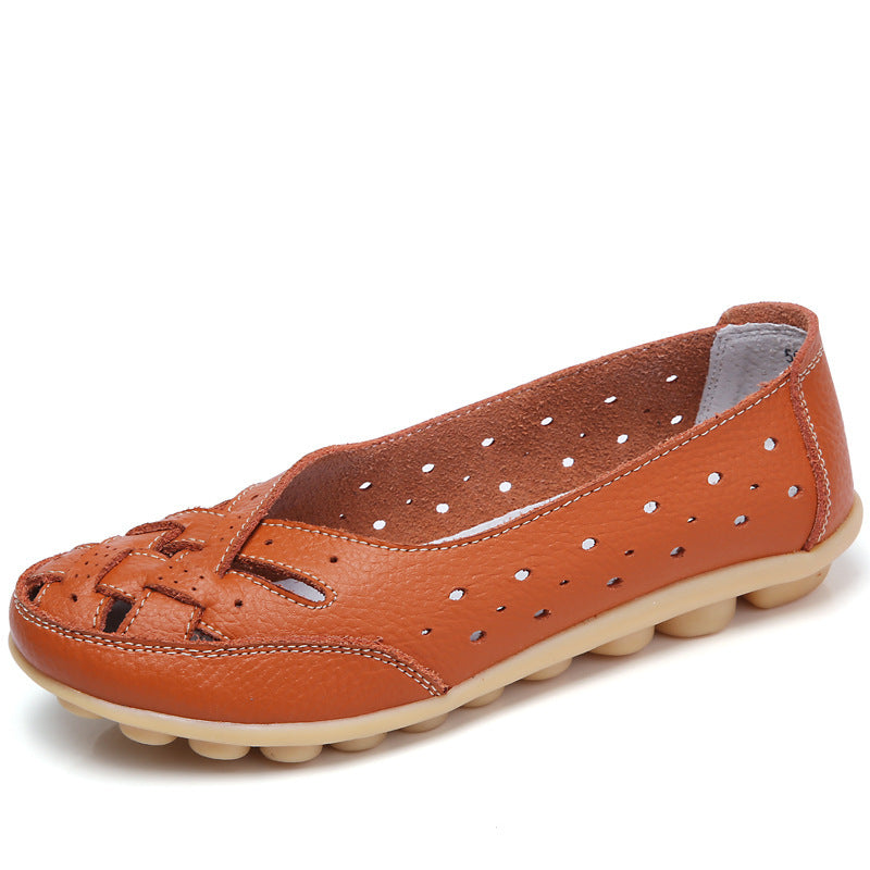 Orays® | Sandales en cuir respirant et design creux - Confort absolu