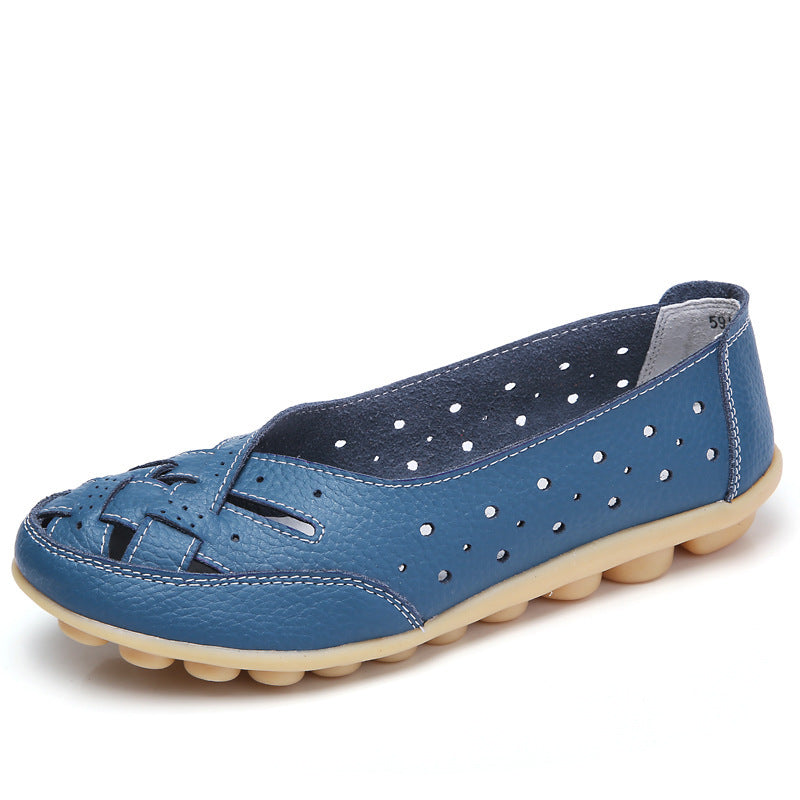 Orays® | Sandales en cuir respirant et design creux - Confort absolu