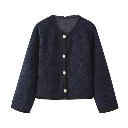 Valeya® | Cardigan Court en Maille Tricotée