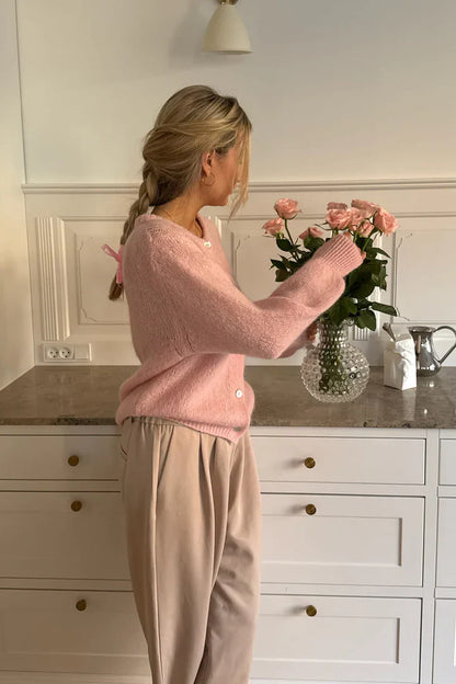 Qoley® | Cardigan Doux et Élégant en Maille
