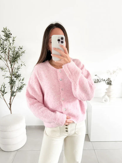 Qoley® | Cardigan Doux et Élégant en Maille