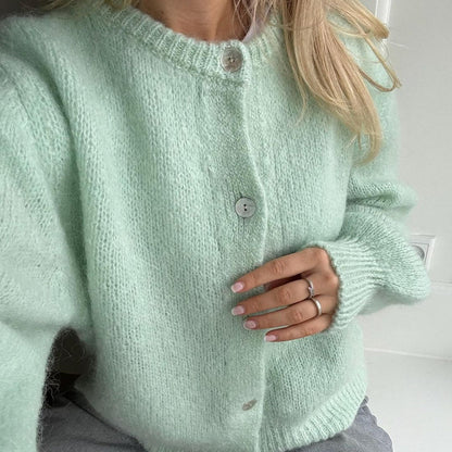 Qoley® | Cardigan Doux et Élégant en Maille