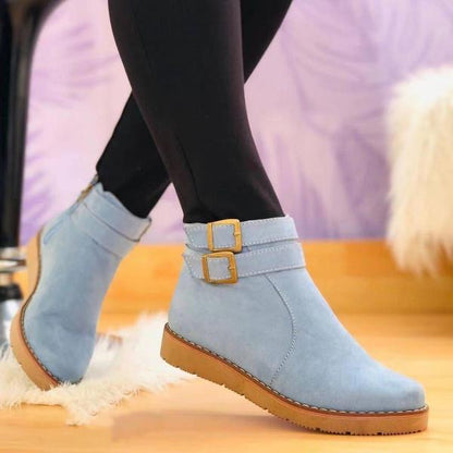 Grelox® | Bottes de cheville orthopédique retro en cuire