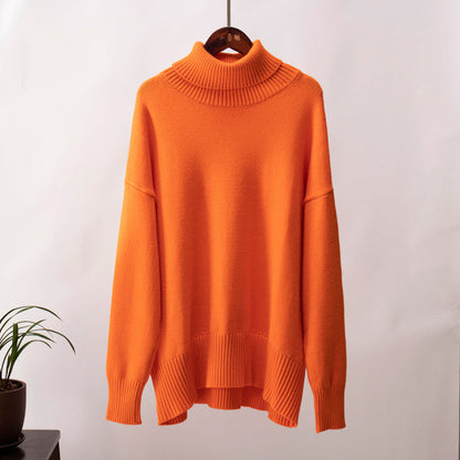 Beca® | Pull col roulé uni féminin, à la mode et tout assorti