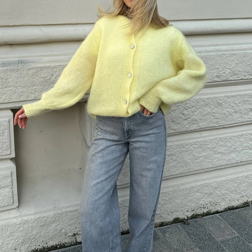 Qoley® | Cardigan Doux et Élégant en Maille